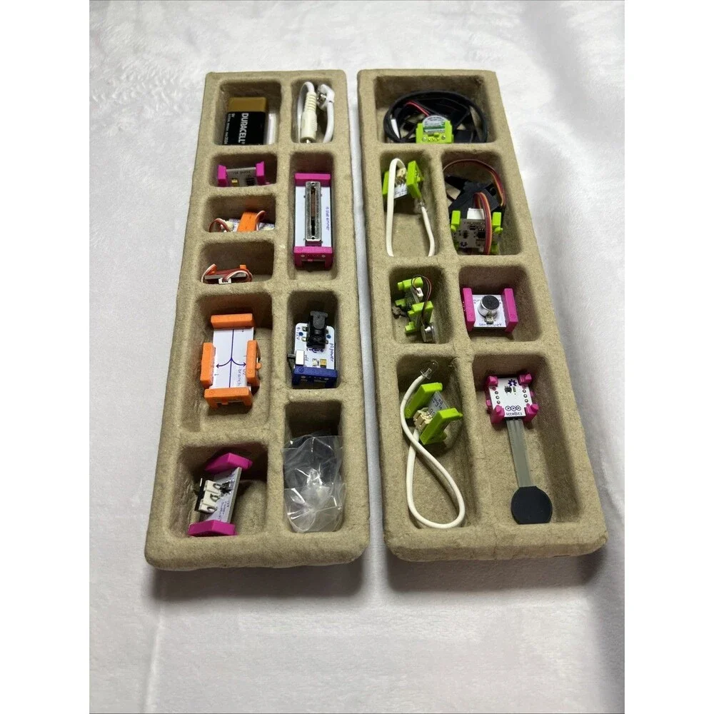 littleBits Premium Kit STEM Toy Electronics Set - 14 Bits Modules - Complete